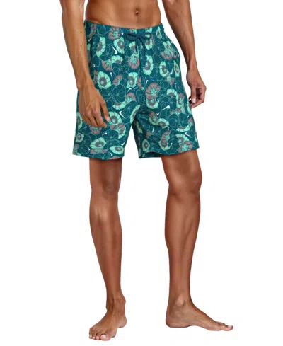 Nike Men's Digi-floral Volley Swim Shorts In Green