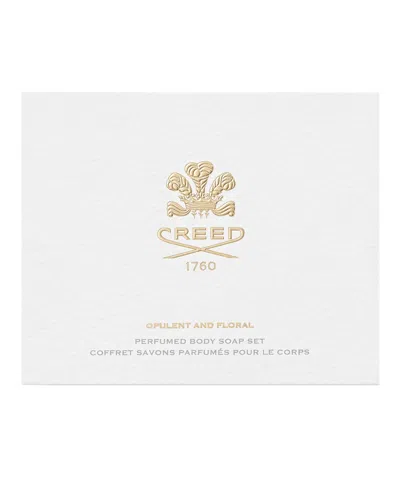 Creed Opulent & Floral Perfumed Soap Gift Set In Transparent