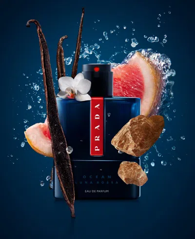 Prada 2-pc. Men's Luna Rossa Ocean Eau De Parfum Gift Set In Transparent