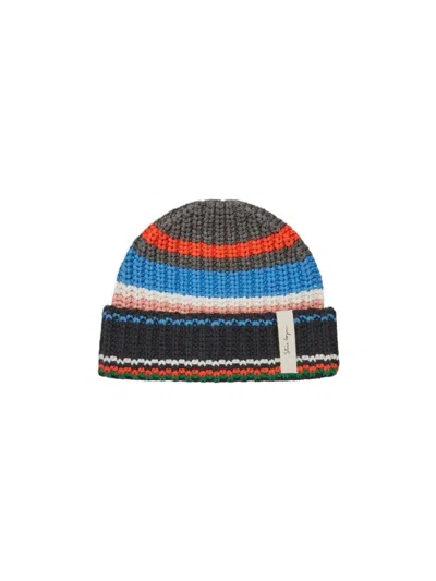 Stine Goya Striped-pattern Beanie In Multi
