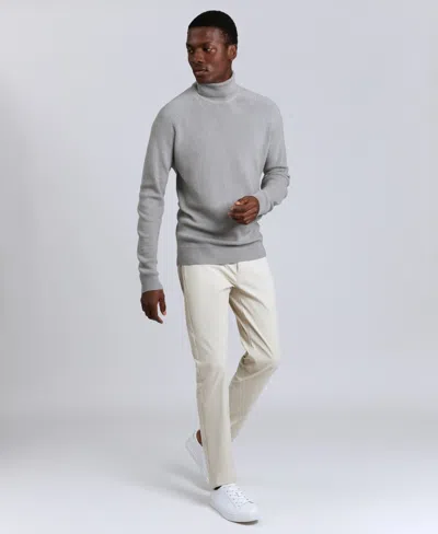 Kenneth Cole Men's Fold Over Turtleneck Sweater In Gold