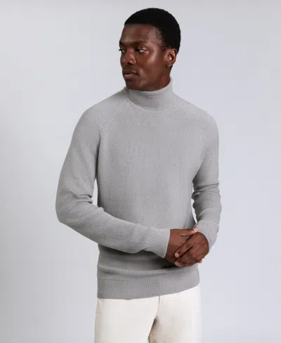 Kenneth Cole Men's Fold Over Turtleneck Sweater In Gold