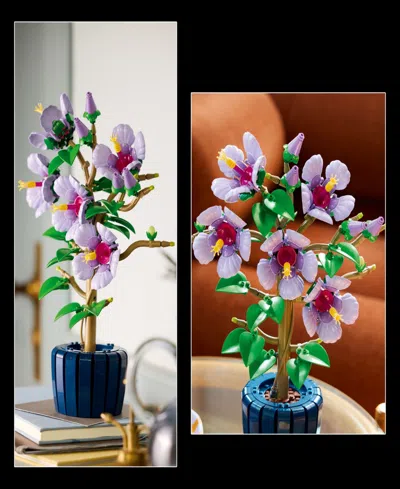 Lego Botanicals Hibiscus Flower Building Set 10372, 660 Pieces In Multi