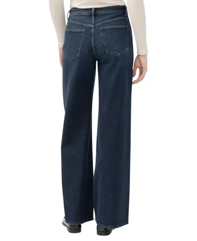 Silver Jeans Co. Isbister High Waist Wide Leg Jeans In Blue