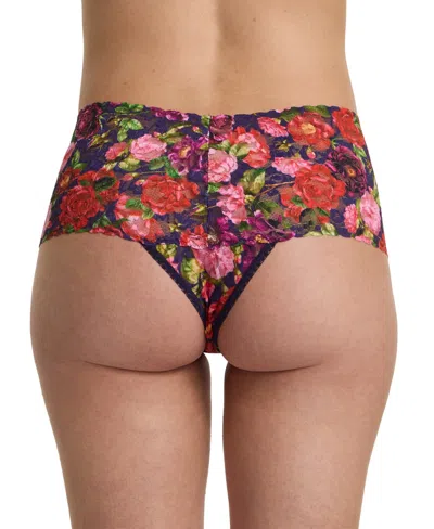 Hanky Panky Floral Retro Lace Vikini In Multi
