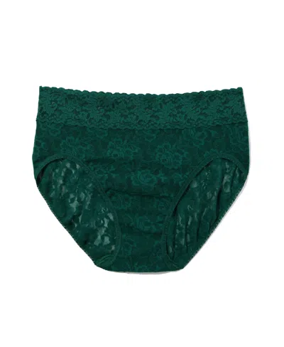 Hanky Panky Women's Signature Lace French Brief Panty In Green