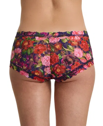 Hanky Panky Printed Signature Lace® Boyshort Floral In Multi