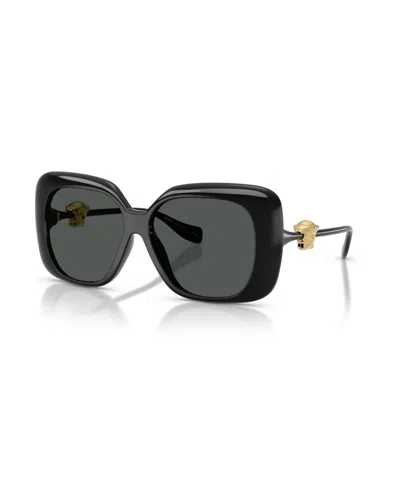 Versace Woman Sunglass Ve4499u In Black