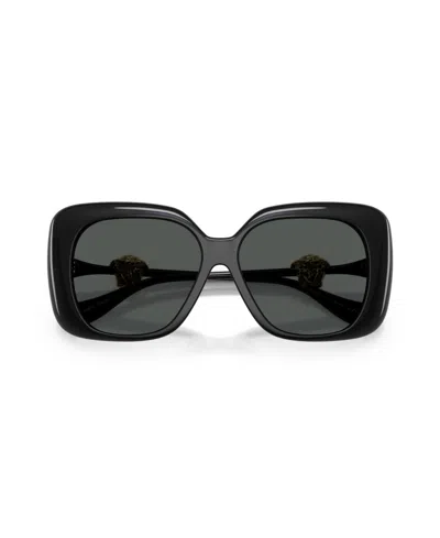 Versace Woman Sunglass Ve4499u In Black