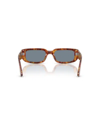 Persol Unisex Rectangle Sunglasses, Mel Po3385s In Brown