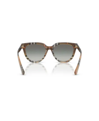 Burberry Woman Sunglasses Be4469f In Brown