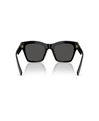Dolce & Gabbana Square Sunglasses, 53mm In Black