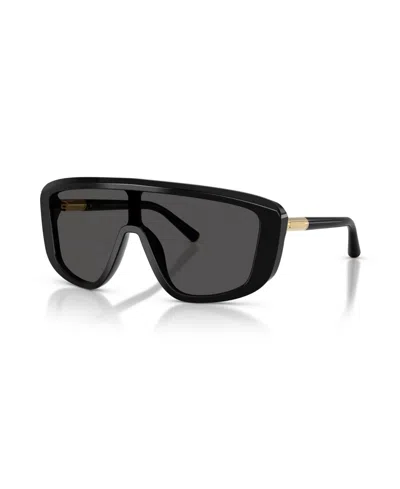 Dolce & Gabbana Marlene Geometric-frame Sunglasses In Black