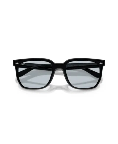 Ray Ban Unisex Square Sunglasses, Rb4466d In Black