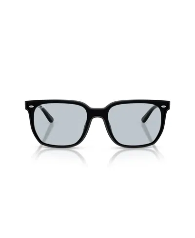 Ray Ban Unisex Square Sunglasses, Rb4466d In Black