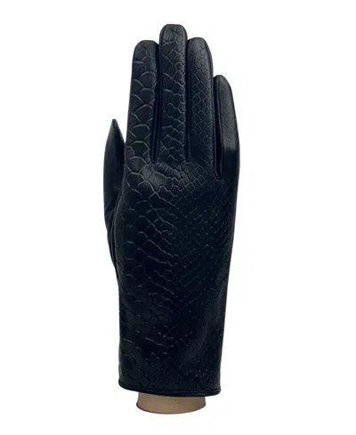 Marcus Adler Genuine Leather Glove In Black