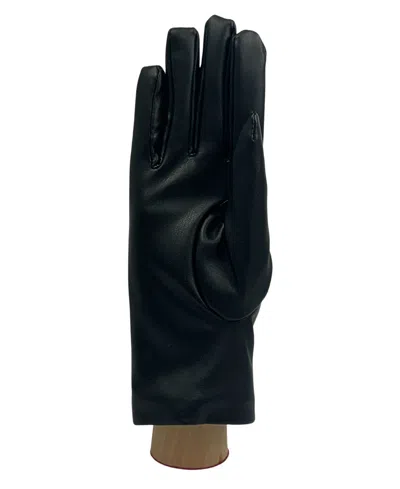 Marcus Adler Genuine Leather Glove In Black