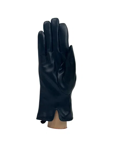 Marcus Adler Genuine Leather Glove In Black