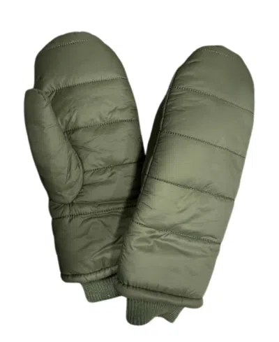 Marcus Adler Nylon Puffer Mitten In Brown