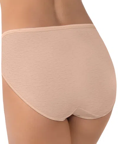 Vanity Fair Lingerie Vanity Fair Illumination Hi-cut Brief Underwear 13108, Also Available In Extended Sizes In Neutral