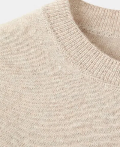 Mango Women's Cashmere Sweater In Neutral