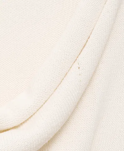 Mango Cowl Neck Sweater Ecru In Neutral