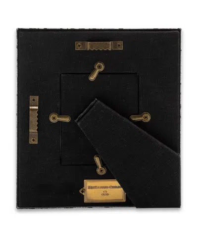 Mackenzie-childs Mocha Check Frame, 2.5" X 3" In Gold