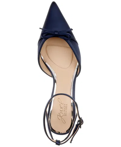 Jewel Badgley Mischka Women's Talasia Kitten Heel Pumps In Blue