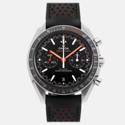 Pre-owned Omega Speedmaster Racing Chronograph 329.32.44.51.01.001 In Black