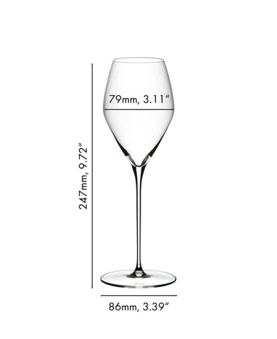 Riedel Veloce Sauvignon Blanc Wine Glasses,â Set Of 2 In Transparent