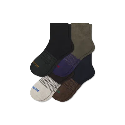 Bombas Quarter Sock 4-pack In Multi