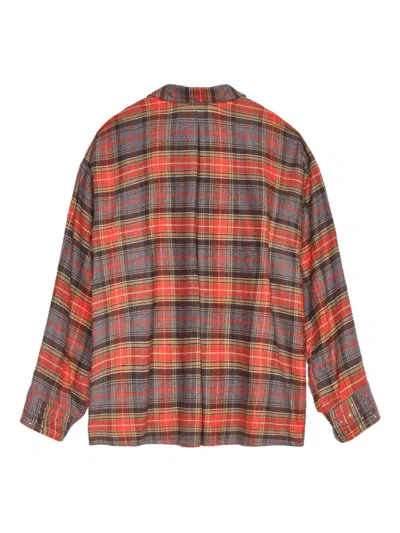 A Paper Kid Check Embellished Top In Multi