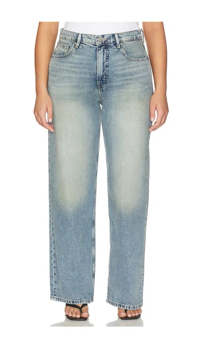 Good American Good Standard Baggy Jeans In Blue
