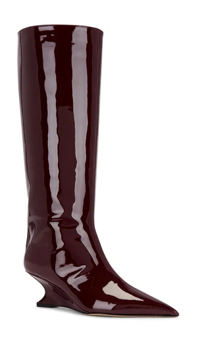 Paris Texas Nina Boot 50 In Burgundy
