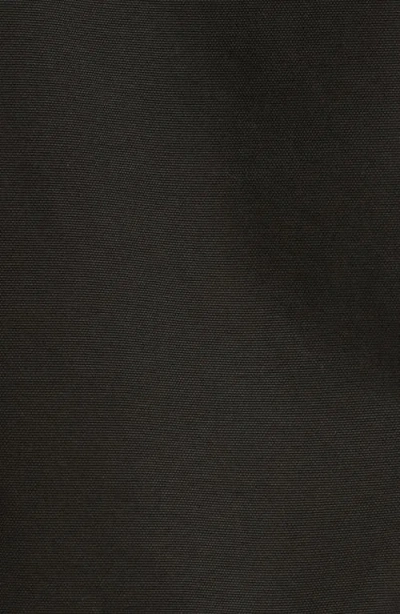 Off-white Off White Canvas Jacket With Logo Embroidery In Black