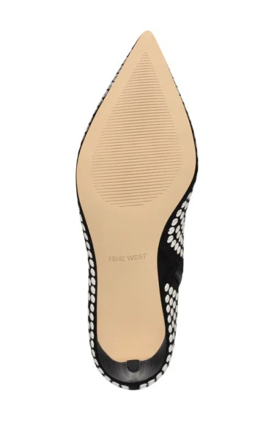 Nine West Kepord Pointed Toe Bootie In Black