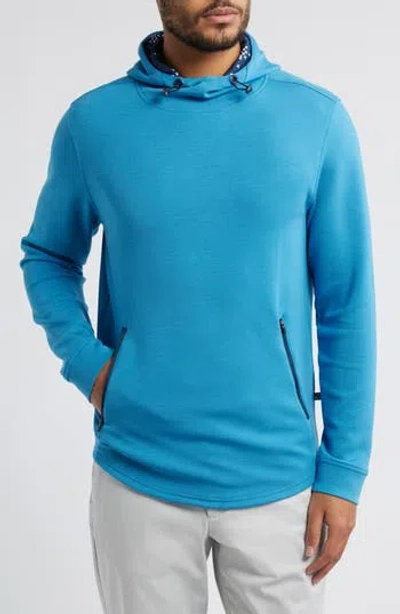 Swannies Nicholas Golf Hoodie In Blue