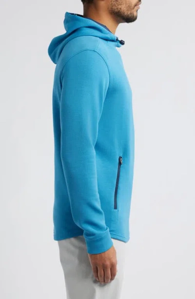 Swannies Nicholas Golf Hoodie In Blue