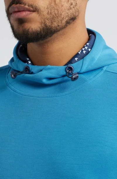 Swannies Nicholas Golf Hoodie In Blue