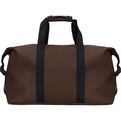 Rains Hilo Waterproof Weekend Bag In Brown