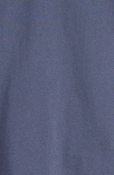 Vineyard Vines Kids' Football Whale Long Sleeve Pocket Graphic Tee In Blue