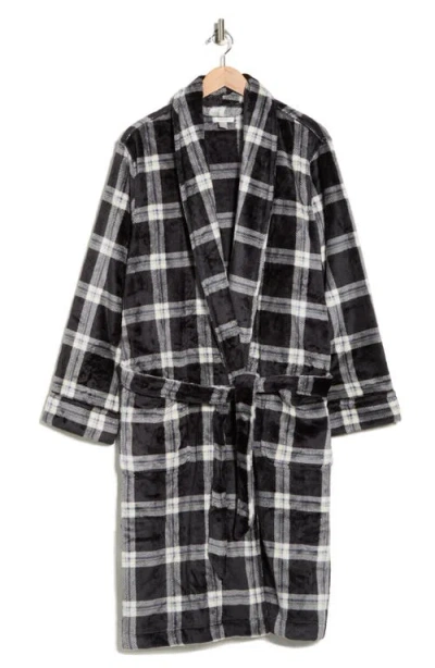 Nordstrom Rack Patterned Plush Robe In Multi