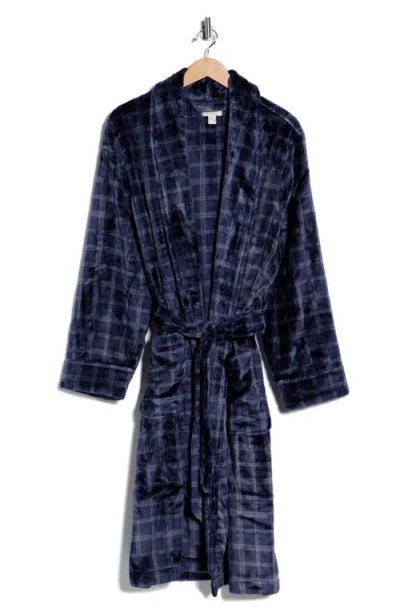 Nordstrom Rack Patterned Plush Robe In Animal Print