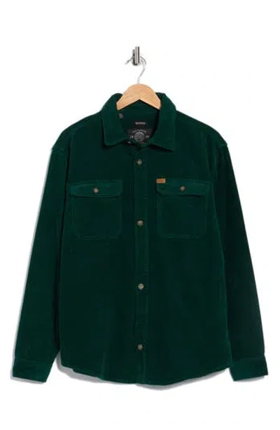 Buffalo Jeans Jeremias Corduroy Shirt Jacket In Green