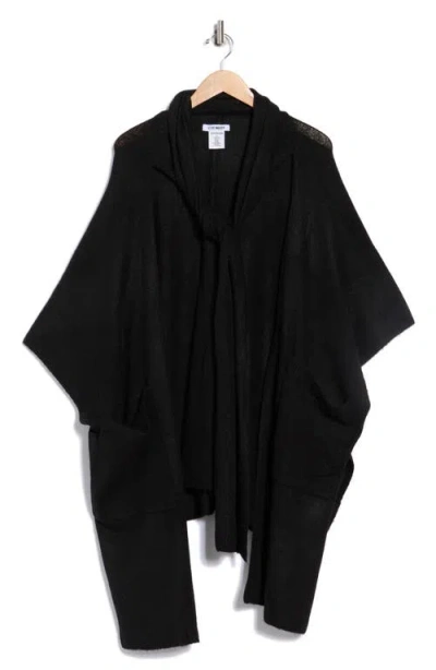 Steve Madden Topper With Scarf In Black