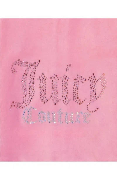 Juicy Couture Girls' Velour Hoodie & Jogger Pants Set - Big Kid In Pink