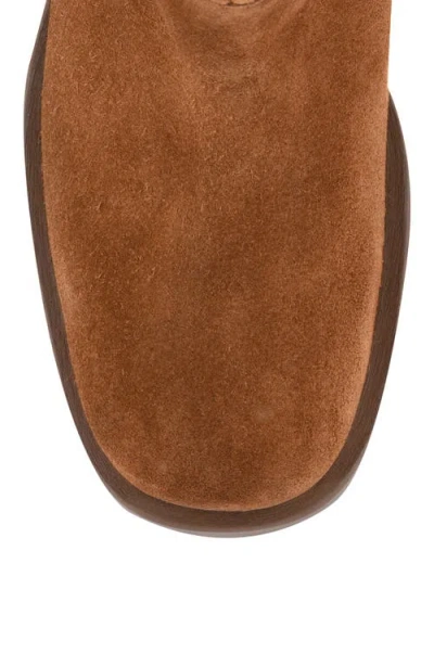 Seychelles Cozy Block Heel Bootie In Brown