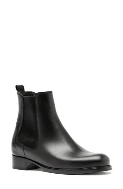 La Canadienne Smile Leather Bootie In Black