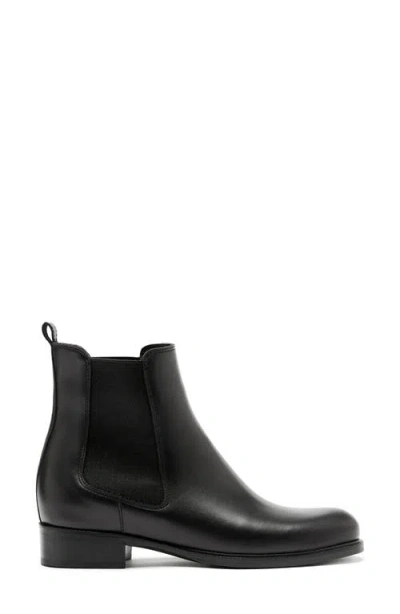 La Canadienne Smile Leather Bootie In Black