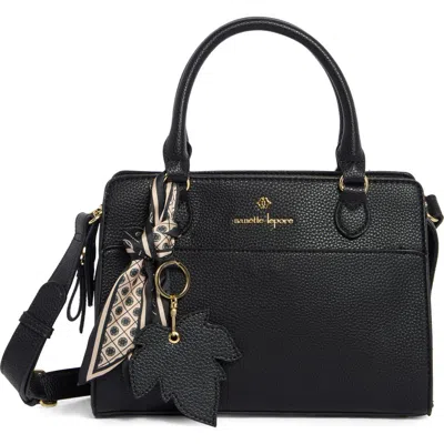 Nanette Lepore Elayza Square Satchel Bag In Black